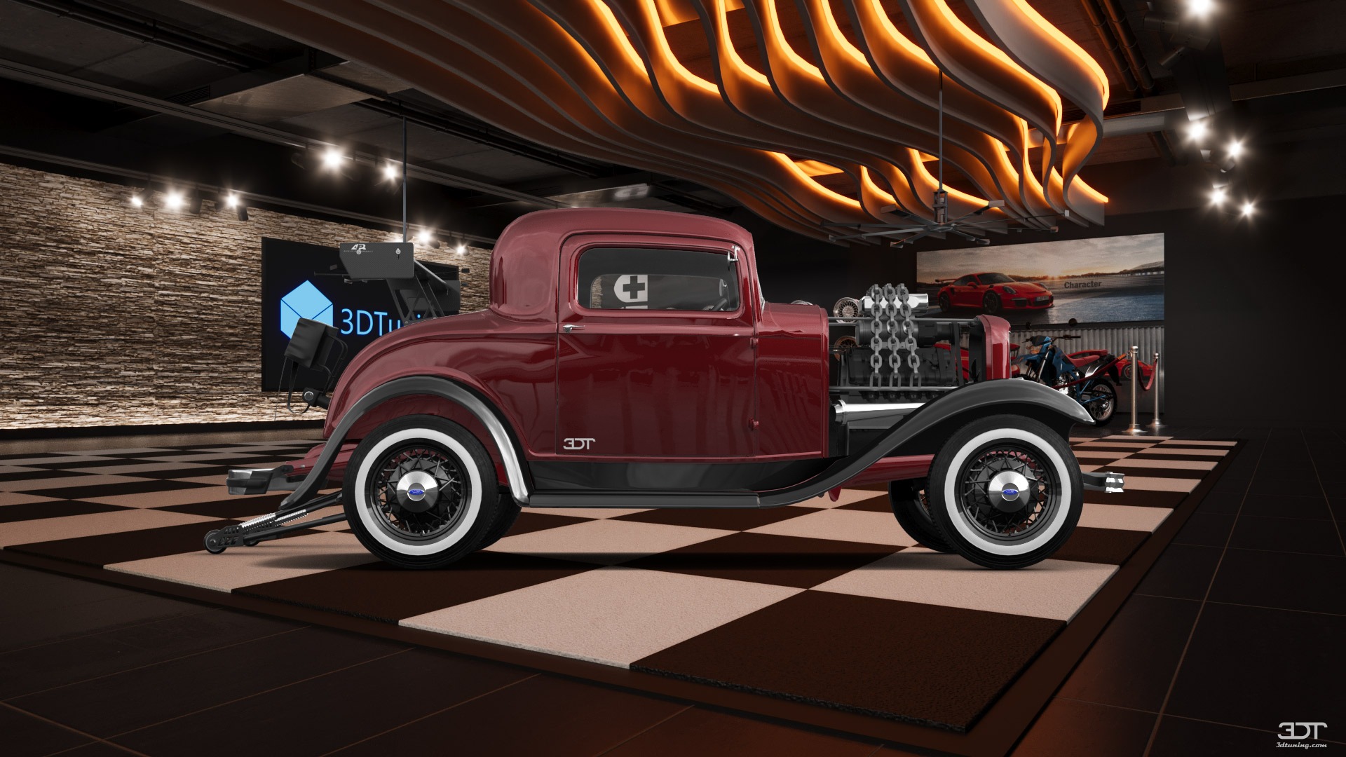 Ford Model B Deluxe 2 Door Coupe 1932