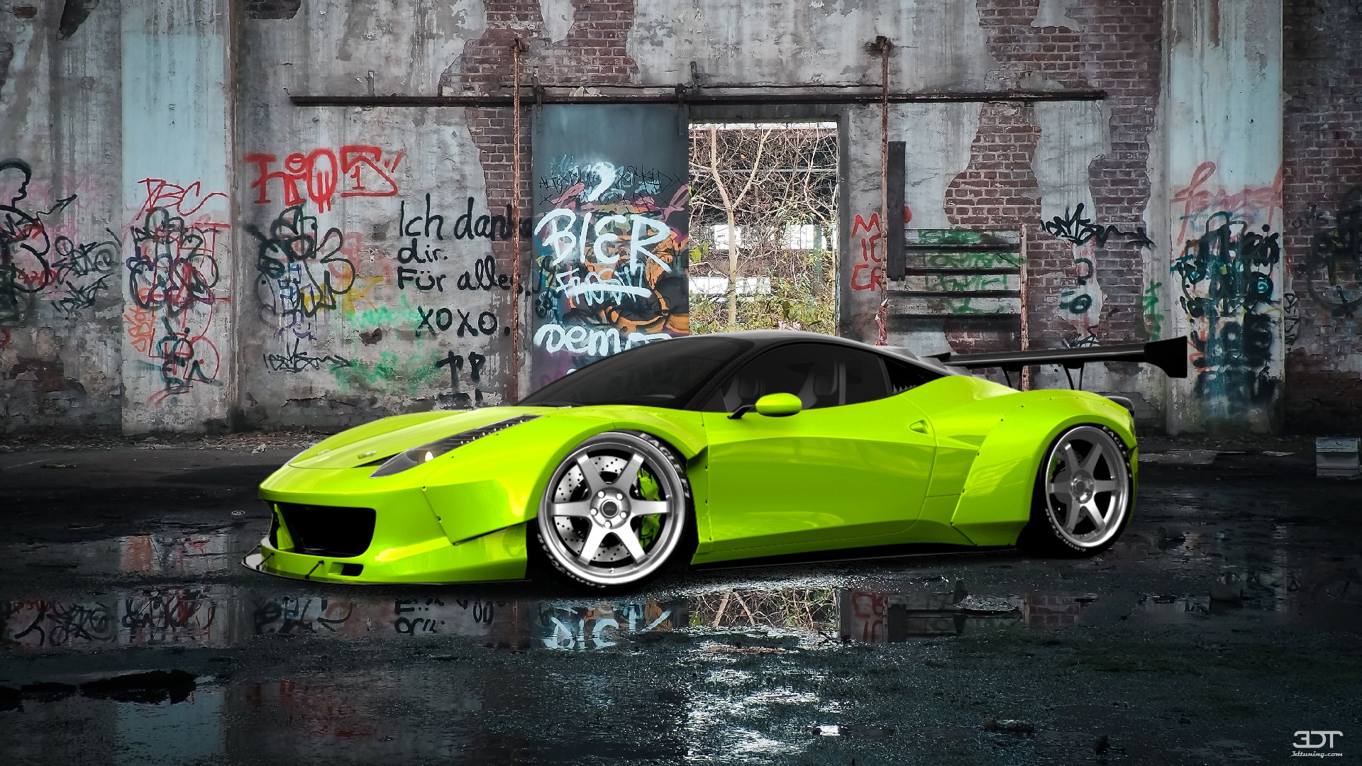 Ferrari 458 Italia 2 door spider 2010 tuning