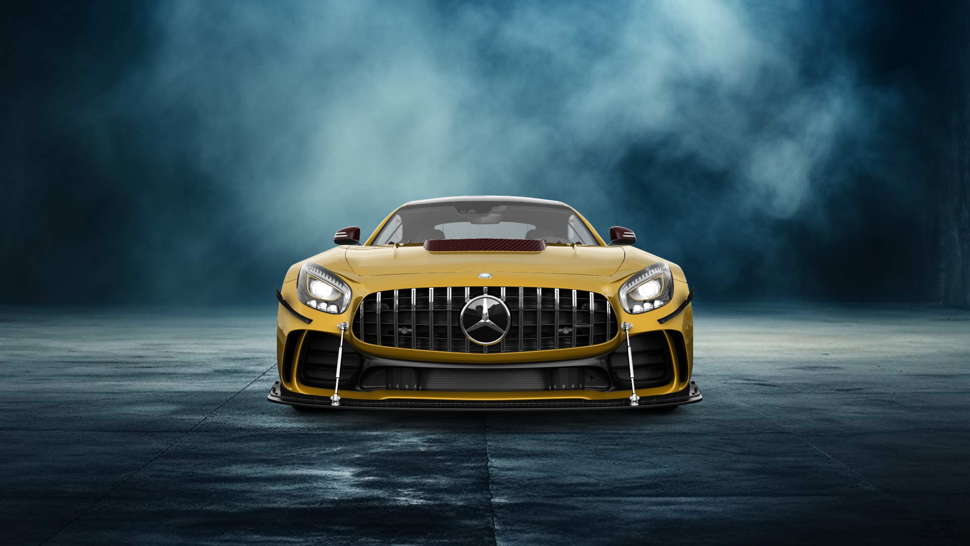 Mercedes AMG GT 2 door fastback coupe 2016