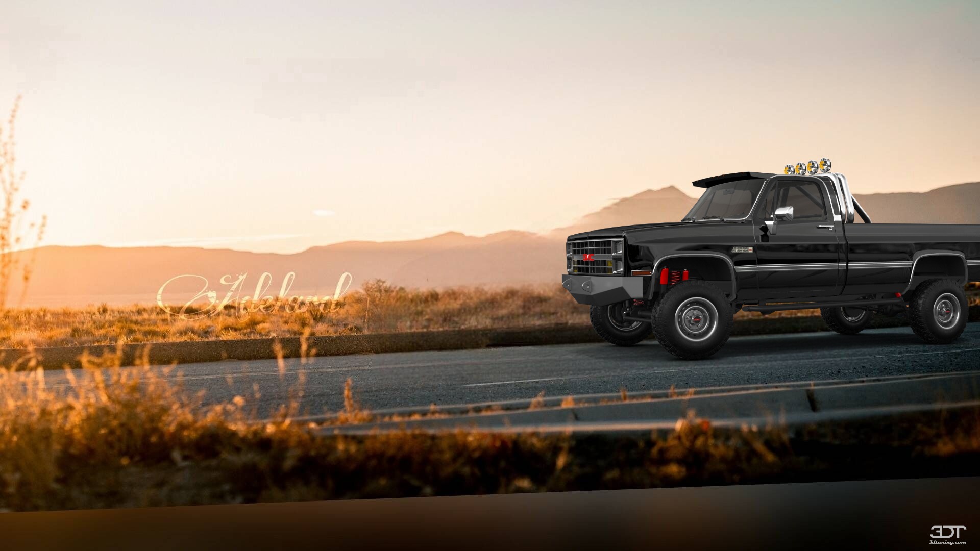 GMC Sierra 1500 2 Door pickup truck 1985 tuning