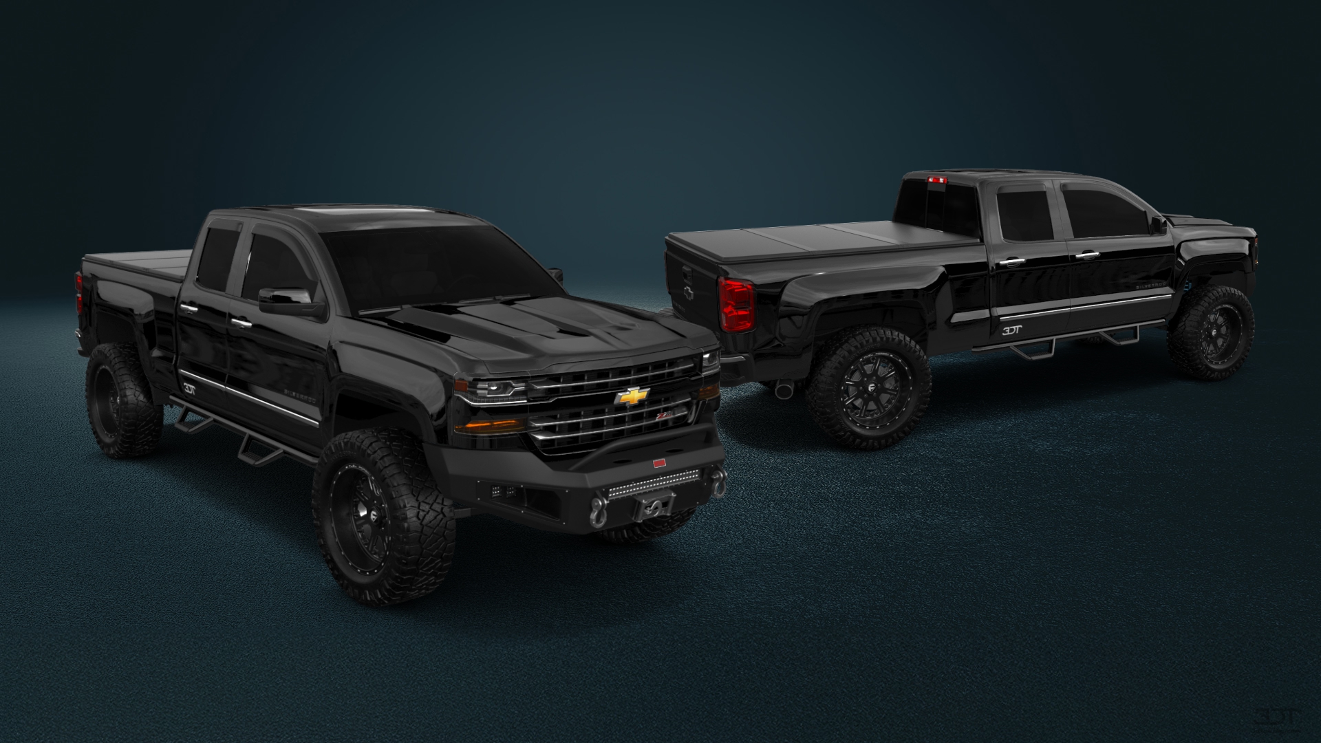Chevrolet Silverado 1500 6.5 ft box 4 Door pickup truck 2016 tuning