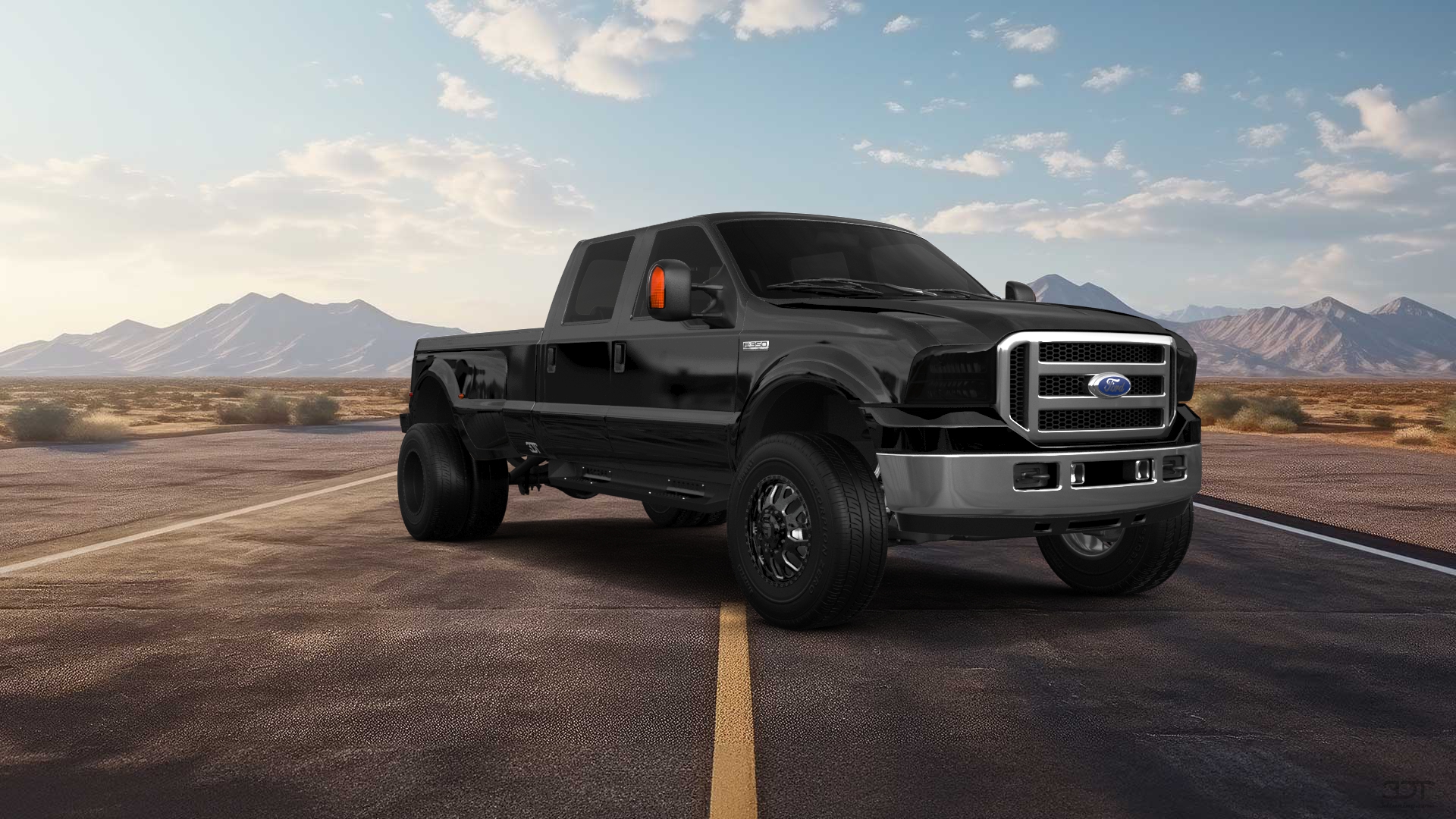 Ford F-350 DRW 4 Door pickup truck 1999