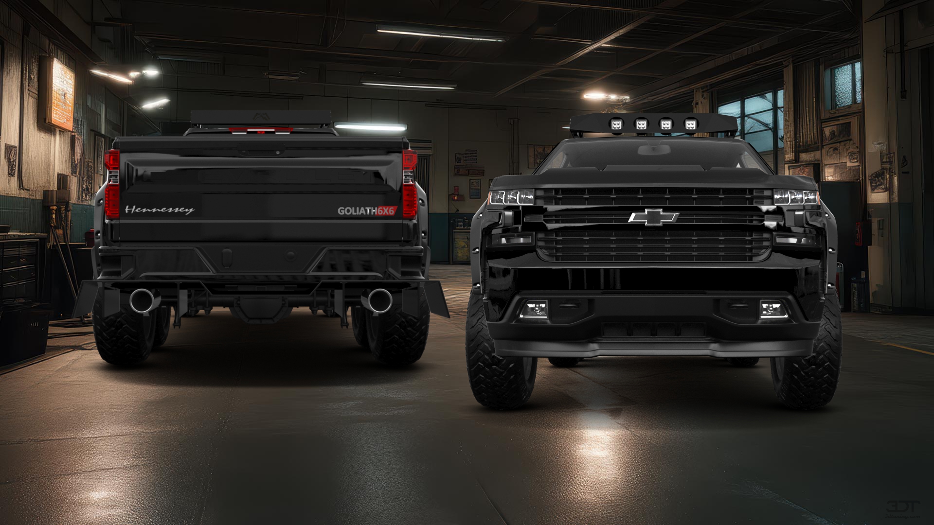 Chevrolet Silverado Hennessey Goliath 6X6 Truck 2020 tuning