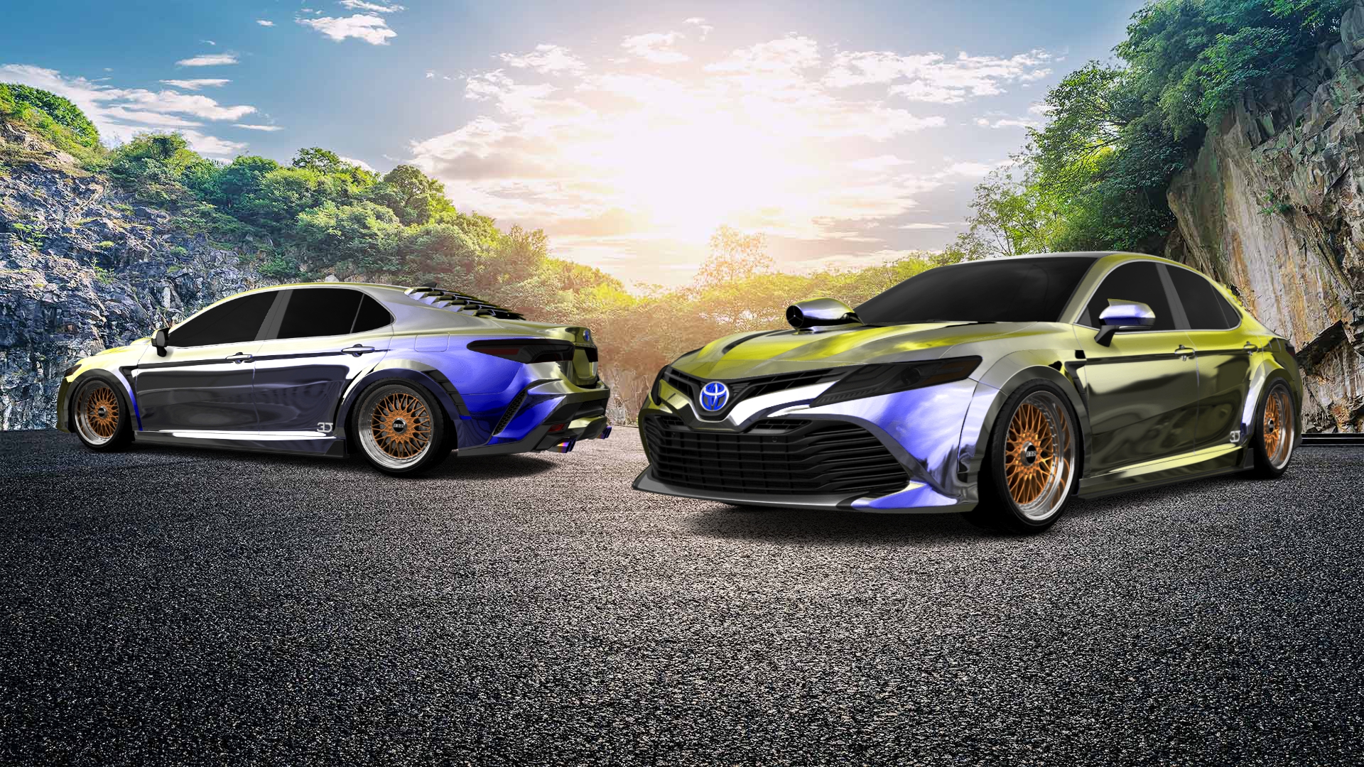 Toyota Camry Sedan 2018 tuning