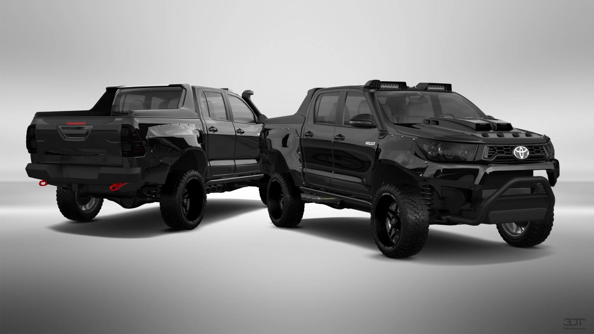 Toyota Hilux Double Cab 4 Door pickup truck 2015 tuning