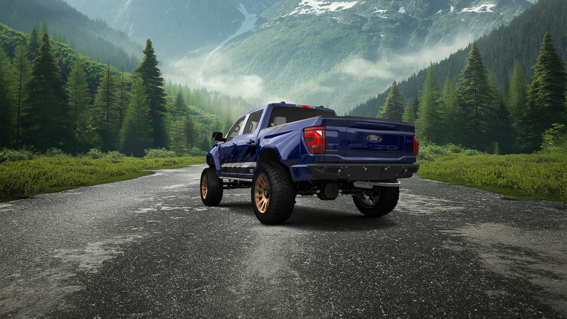 Ford F-150 SuperCrew 4 Door pickup truck 2024