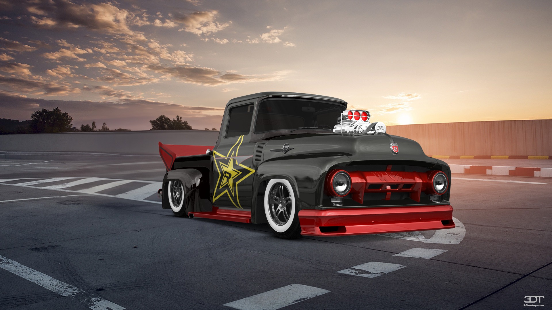 Ford F-100 2 Door truck 1956
