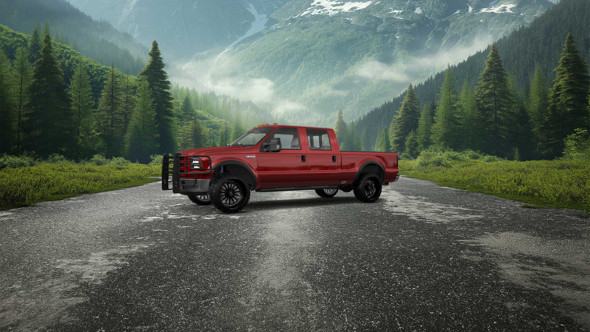 Ford F-250 Crew Cab 4 Door pickup truck 1999 tuning