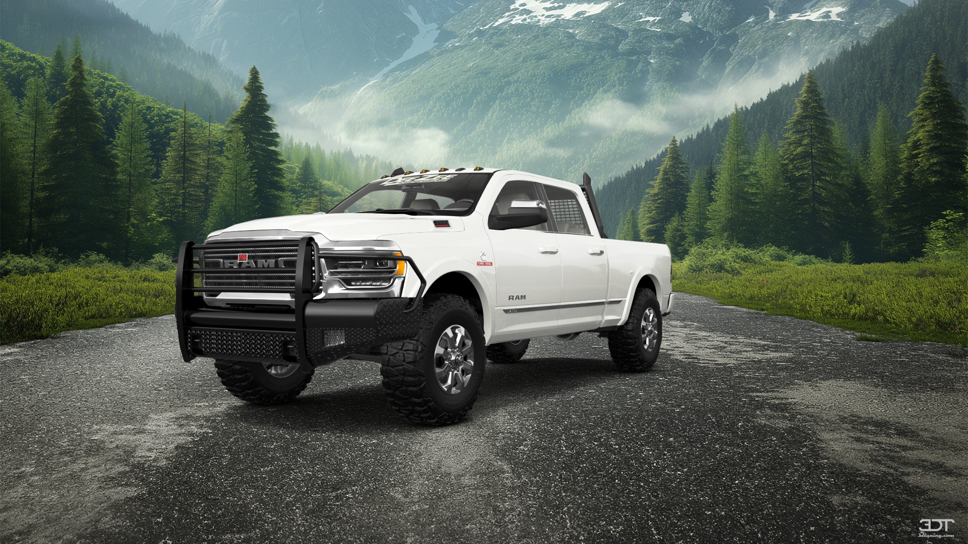 Dodge Ram 2500 4 Door pickup truck 2020 tuning