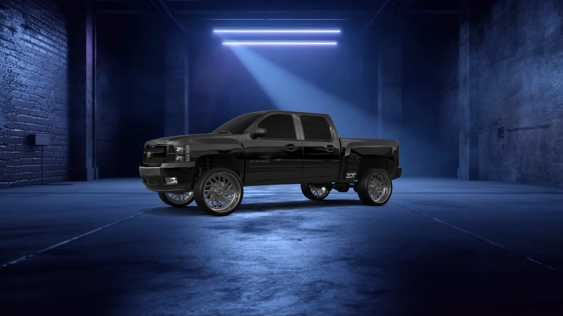 Chevrolet Silverado 1500 Crew Cab 4 Door pickup truck 2007