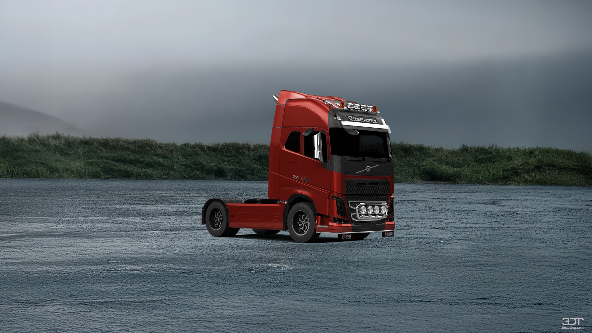 Volvo FH16 Globetrotter XL Cab Truck 2013 tuning