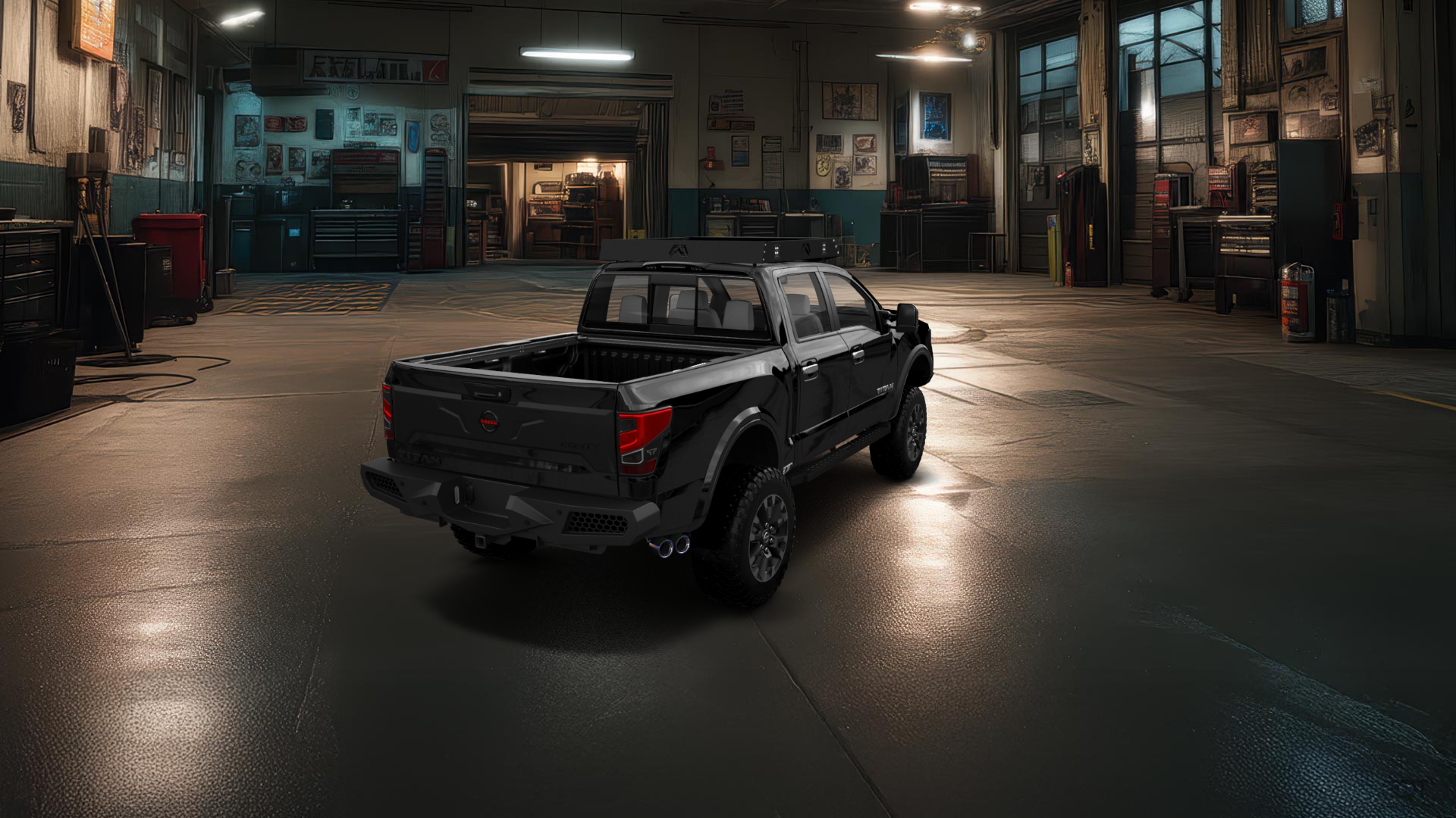 Nissan Titan 4 Door pickup truck 2021 tuning
