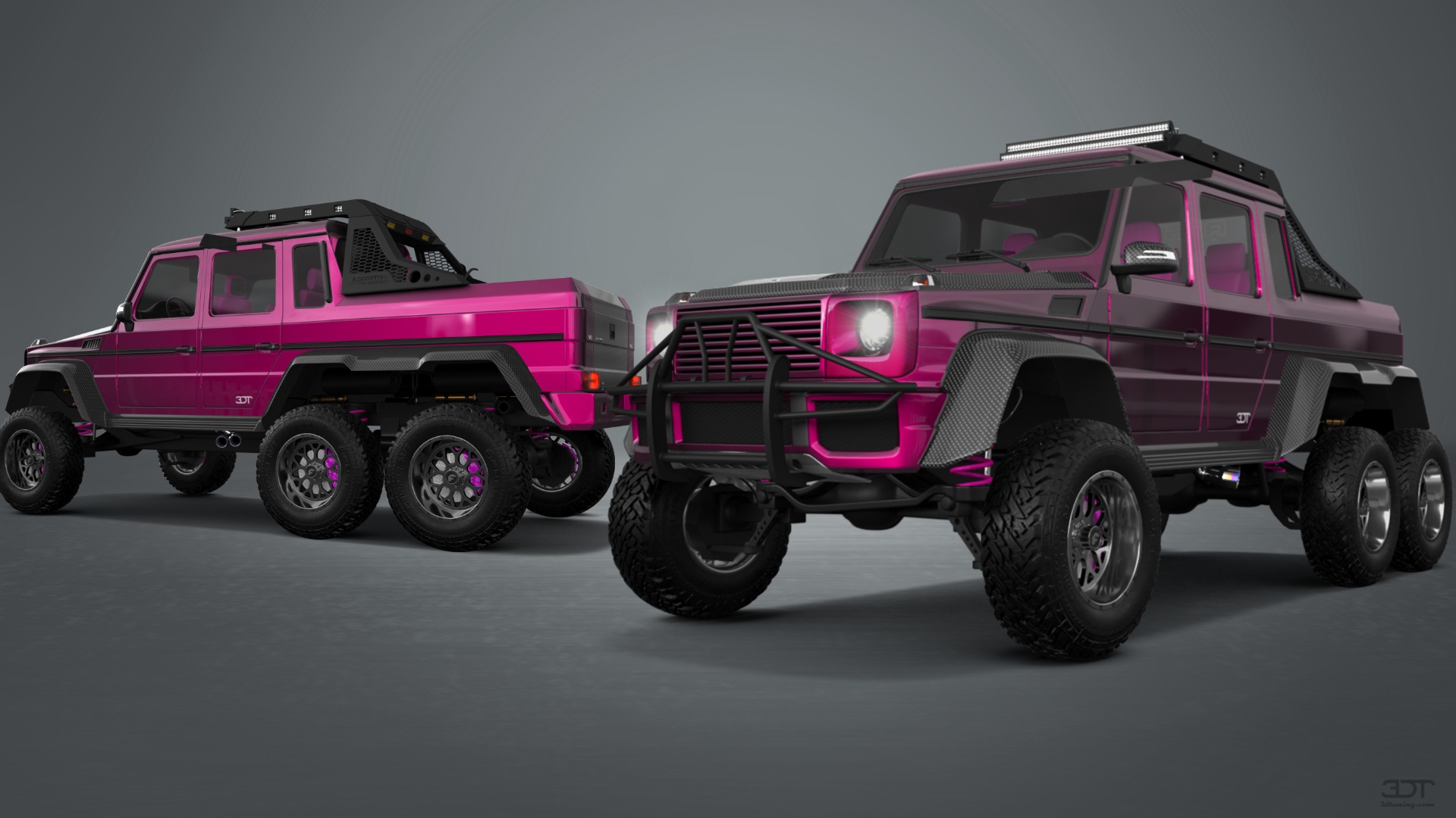Mercedes G 63 AMG 6x6 4 Door pickup truck 2013
