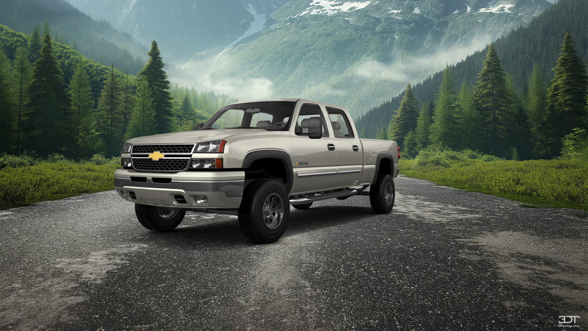 Chevrolet Silverado 2500 HD Long Box 4 Door pickup truck 2002 tuning