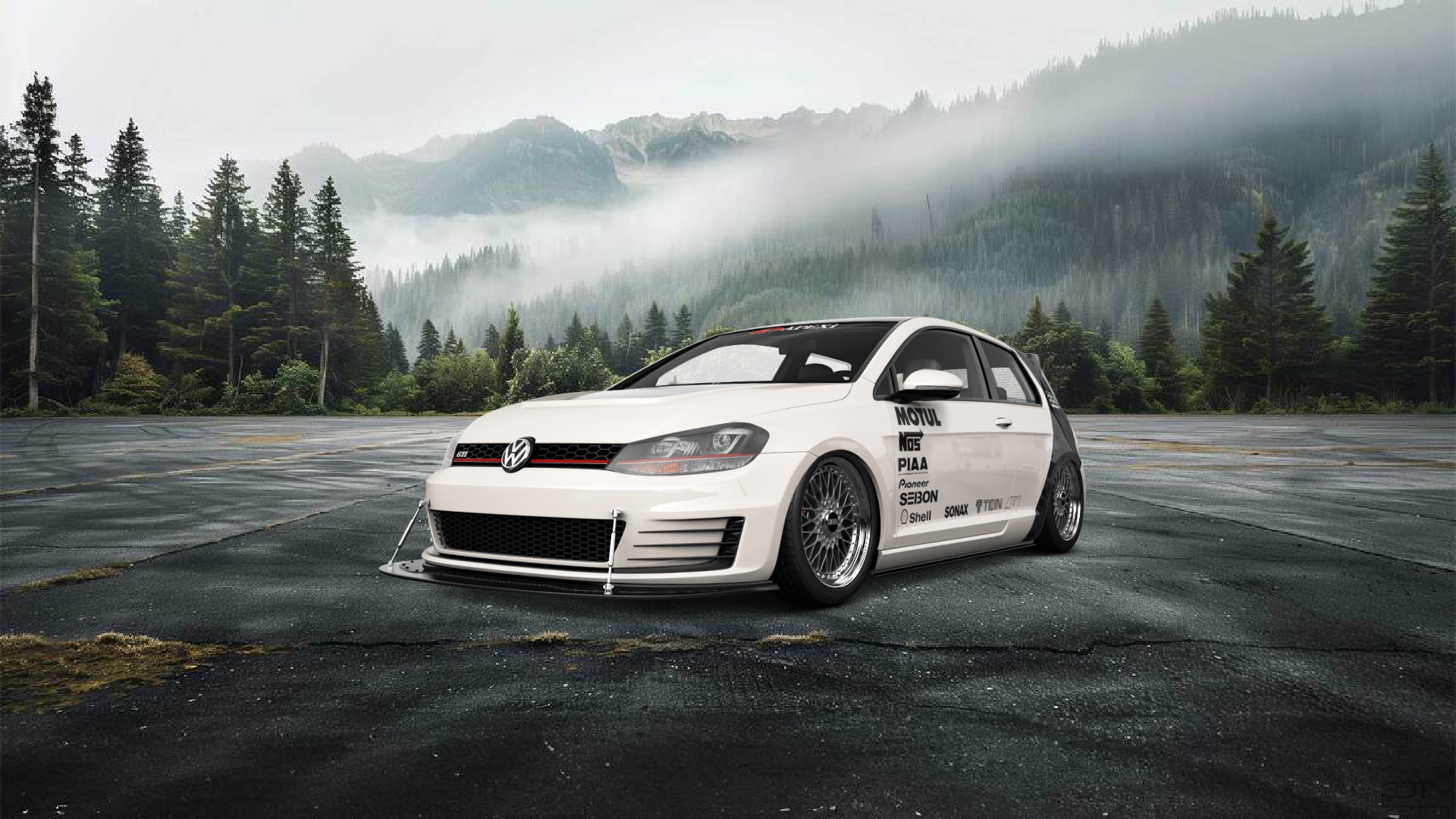 Volkswagen Golf 7 3 Door Hatchback 2013 tuning
