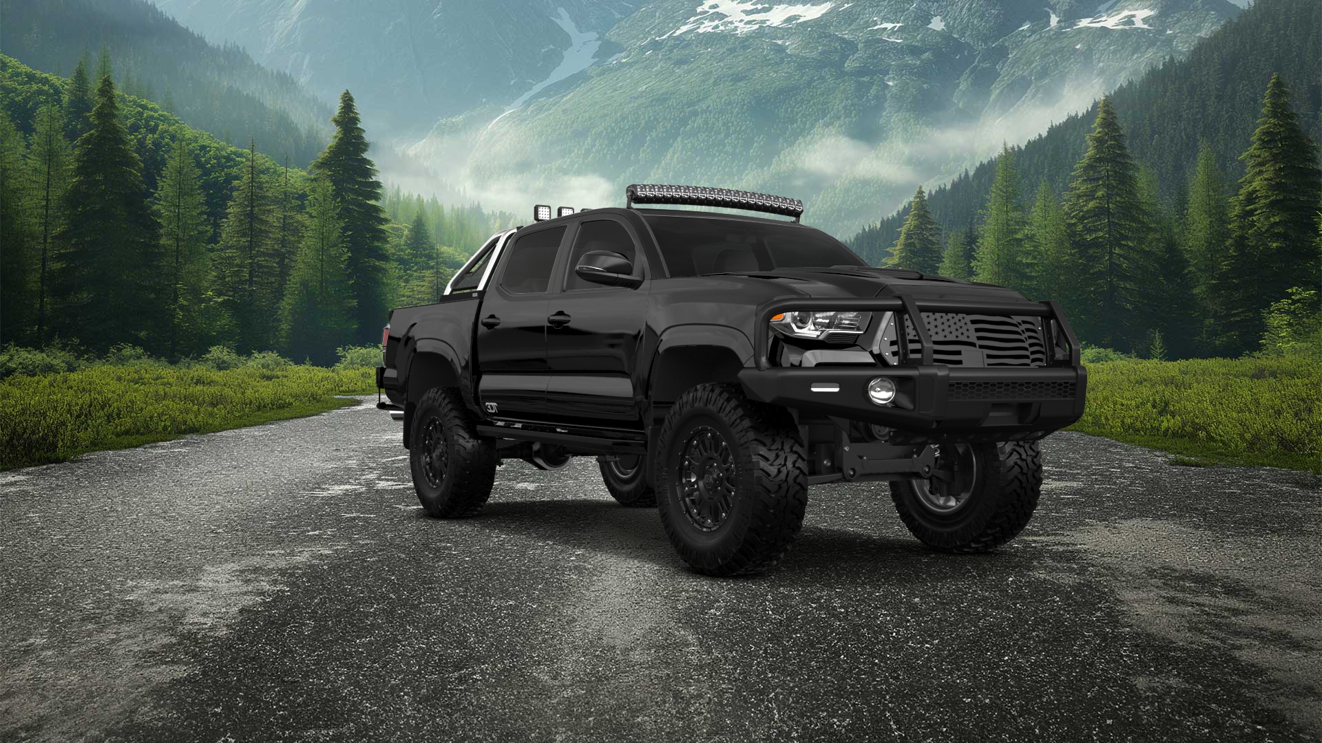 Toyota Tacoma 4 Door pickup truck 2018 tuning