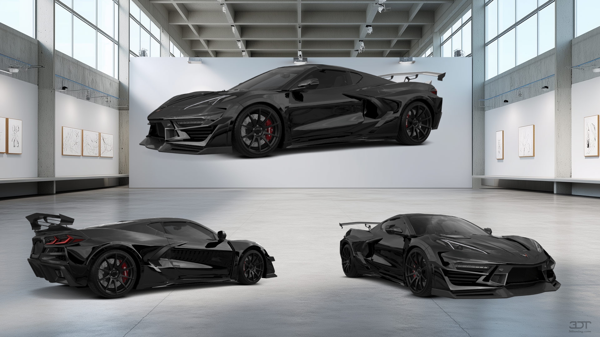 Chevrolet Corvette 2 door targa top 2020 tuning