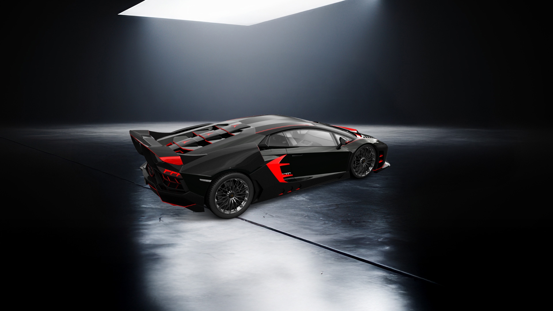 Lamborghini Aventador 2 Door Coupe 2012 tuning
