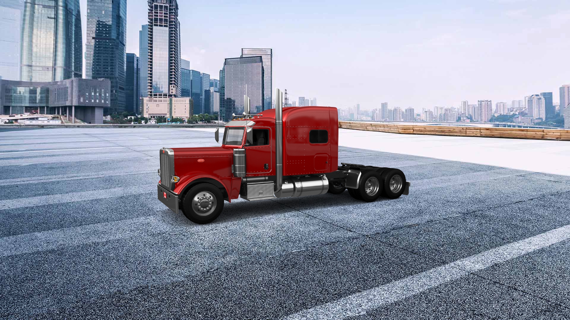 Peterbilt 389 Sleeper Cab Truck 2016 tuning