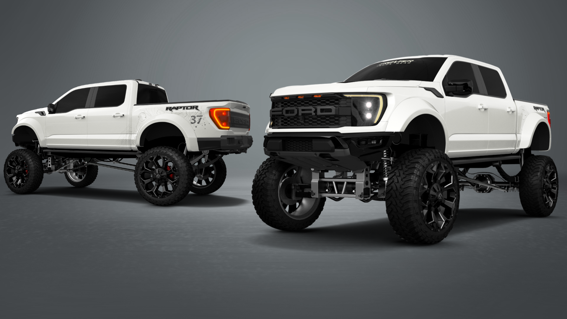 Ford F-150 Raptor 4 Door pickup truck 2021