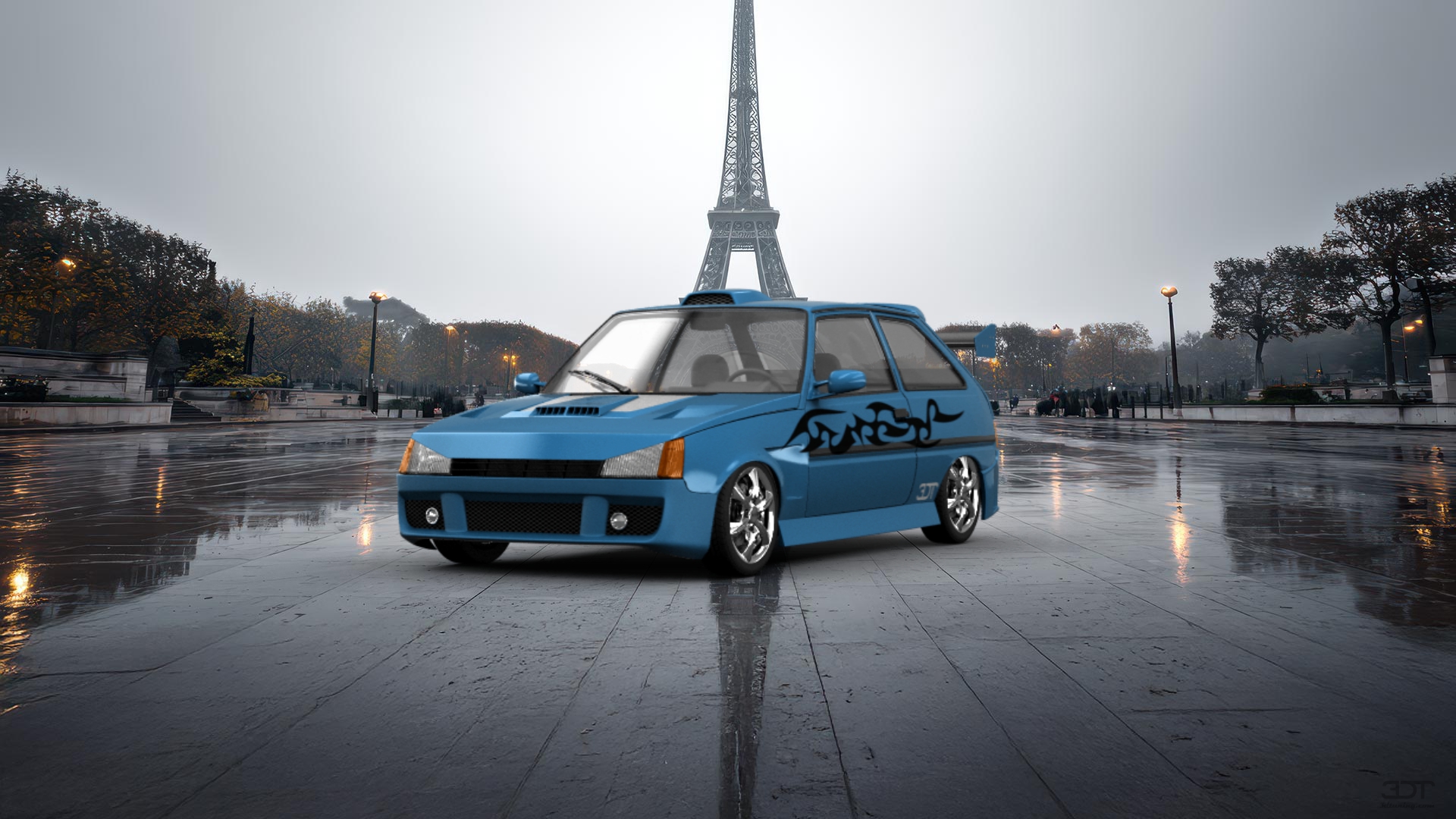 ZAZ 1102 Tavria 3 Door Hatchback 1990 tuning