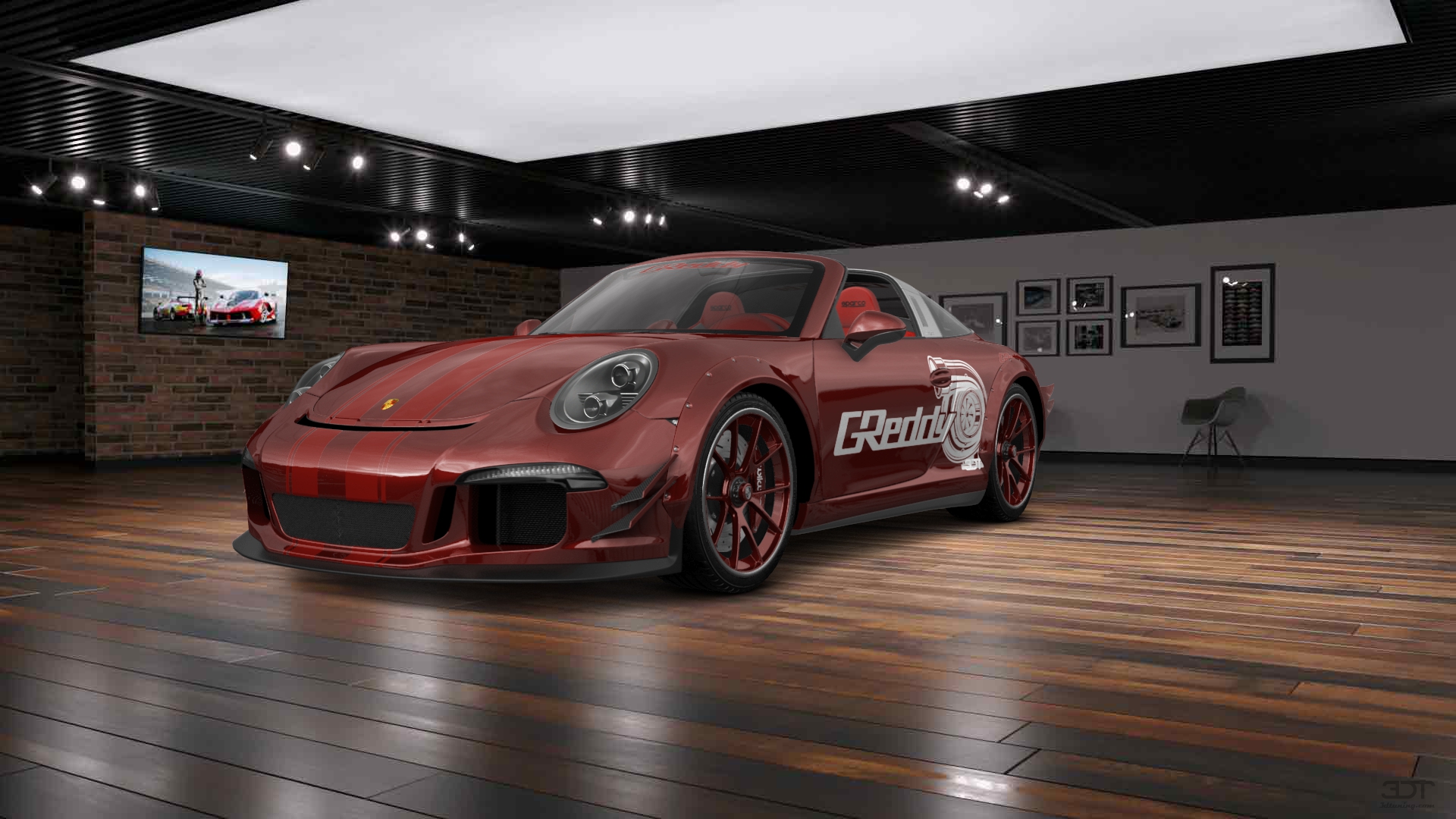 Porsche 911 Carrera Targa top 2014 tuning