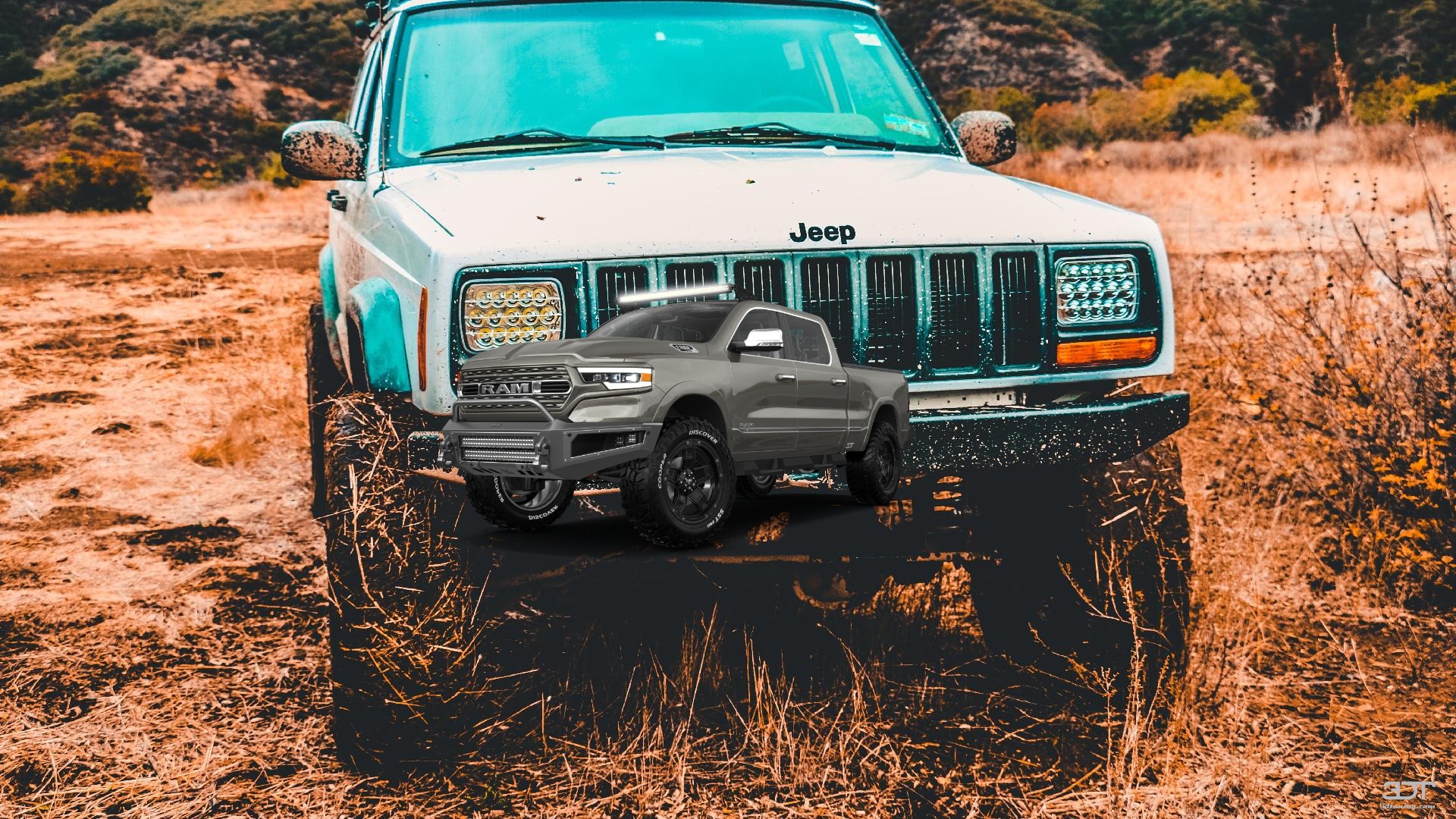Dodge Ram 1500 Crew Cab 6.4' box 4 Door Truck 2020