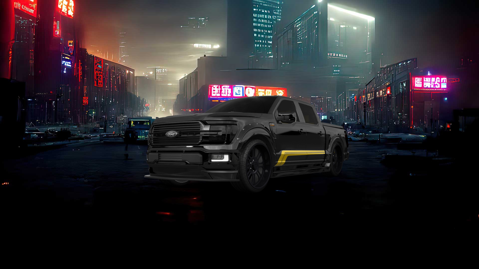 Ford F-150 SuperCrew 4 Door pickup truck 2024 Images
