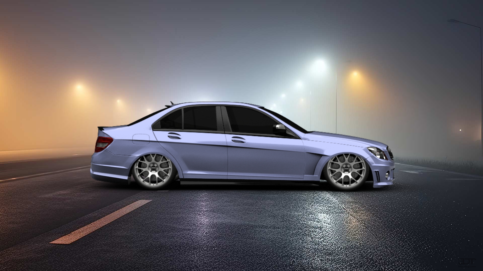 Mercedes C class Sedan 2007 tuning