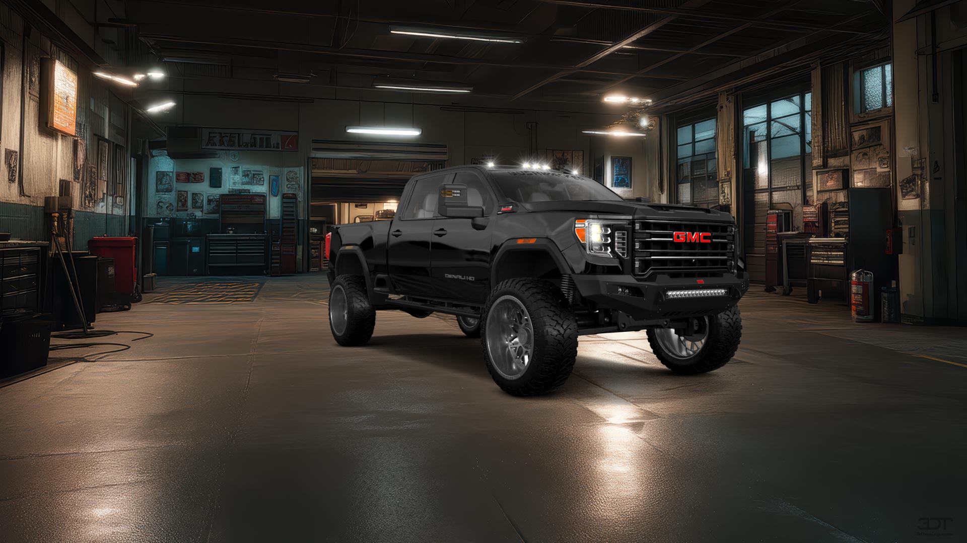 GMC Sierra 2500 HD 4 Door pickup truck 2020 tuning