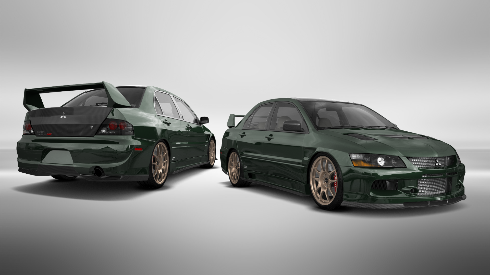 Mitsubishi Lancer Evo IX 4 Door Saloon 2005 tuning