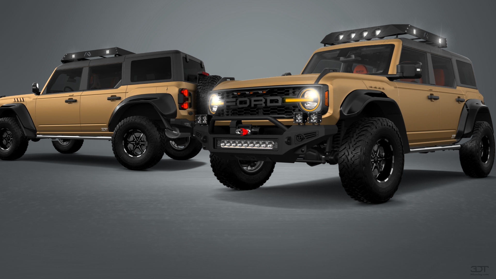Ford Bronco Raptor 4 Door pickup truck 2022 tuning