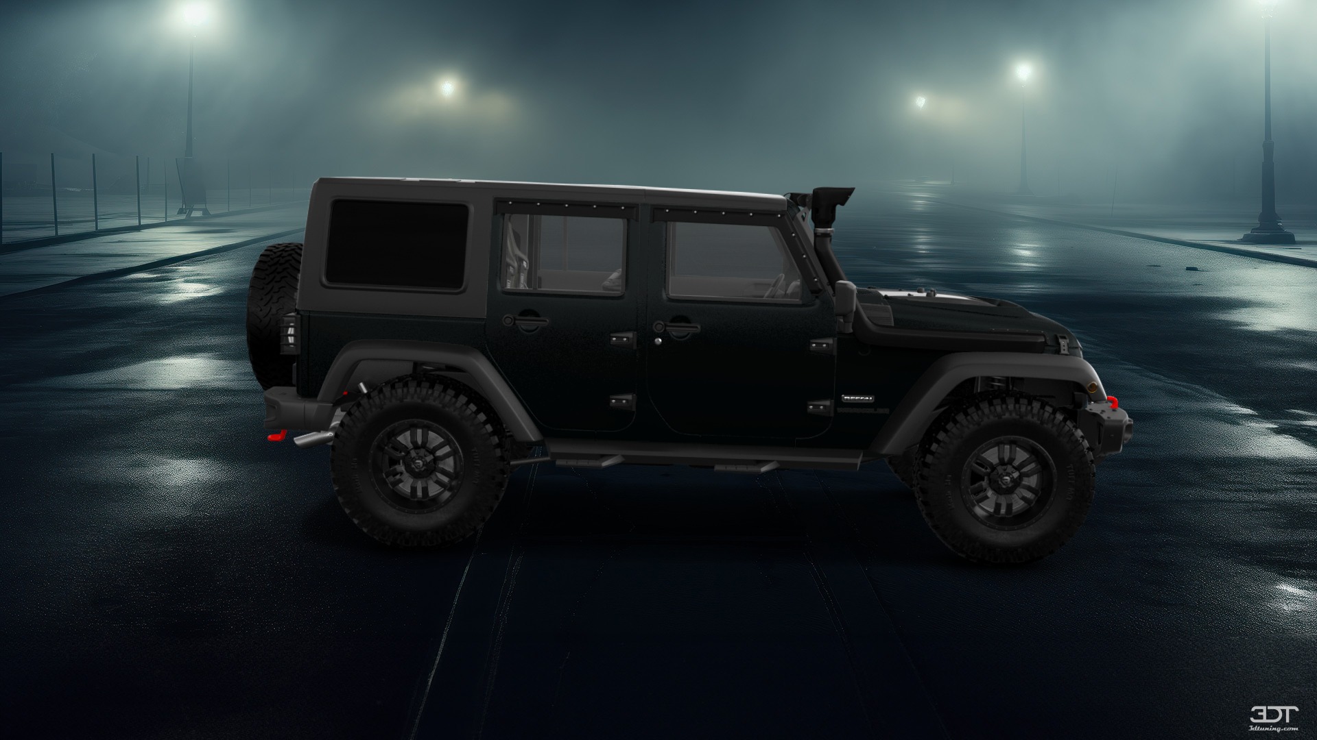 Jeep Wrangler Unlimited JK Rubicon Recon 4 Door SUV 2017 tuning