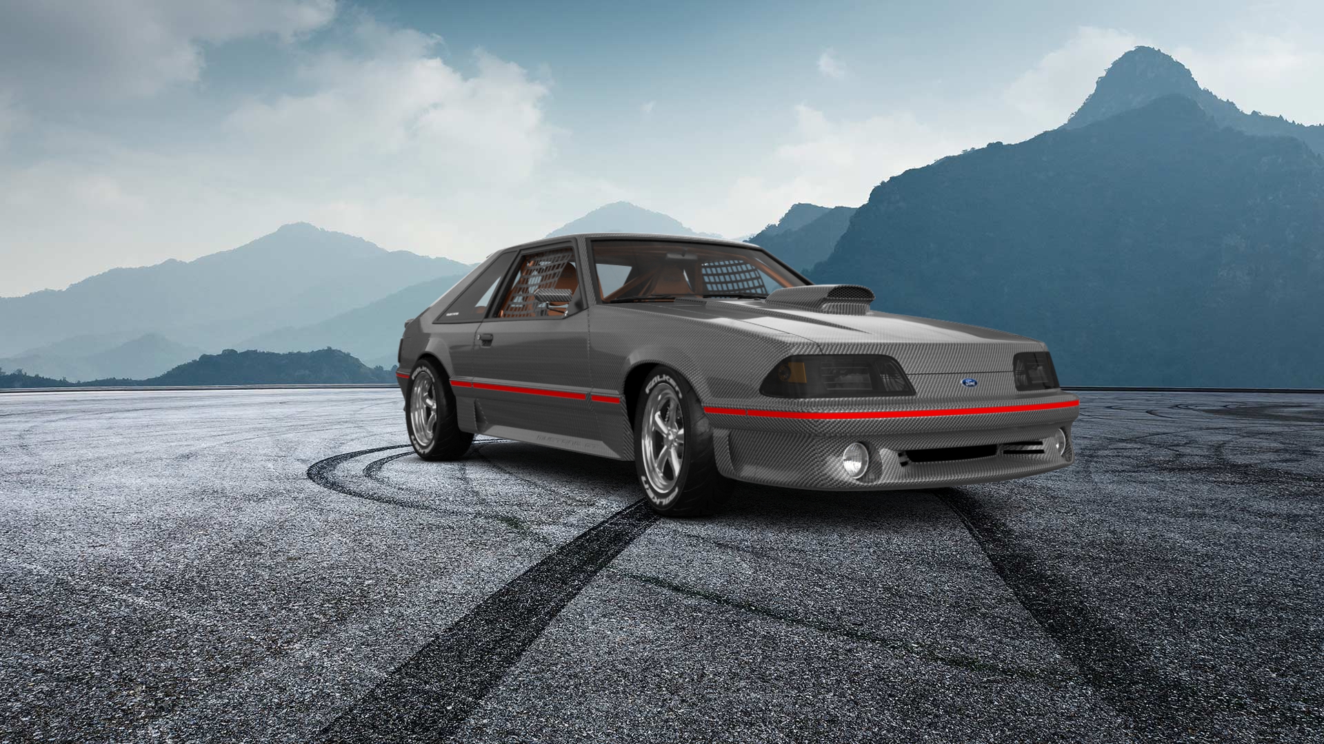 Ford Mustang 3 Door Hatchback 1988 tuning