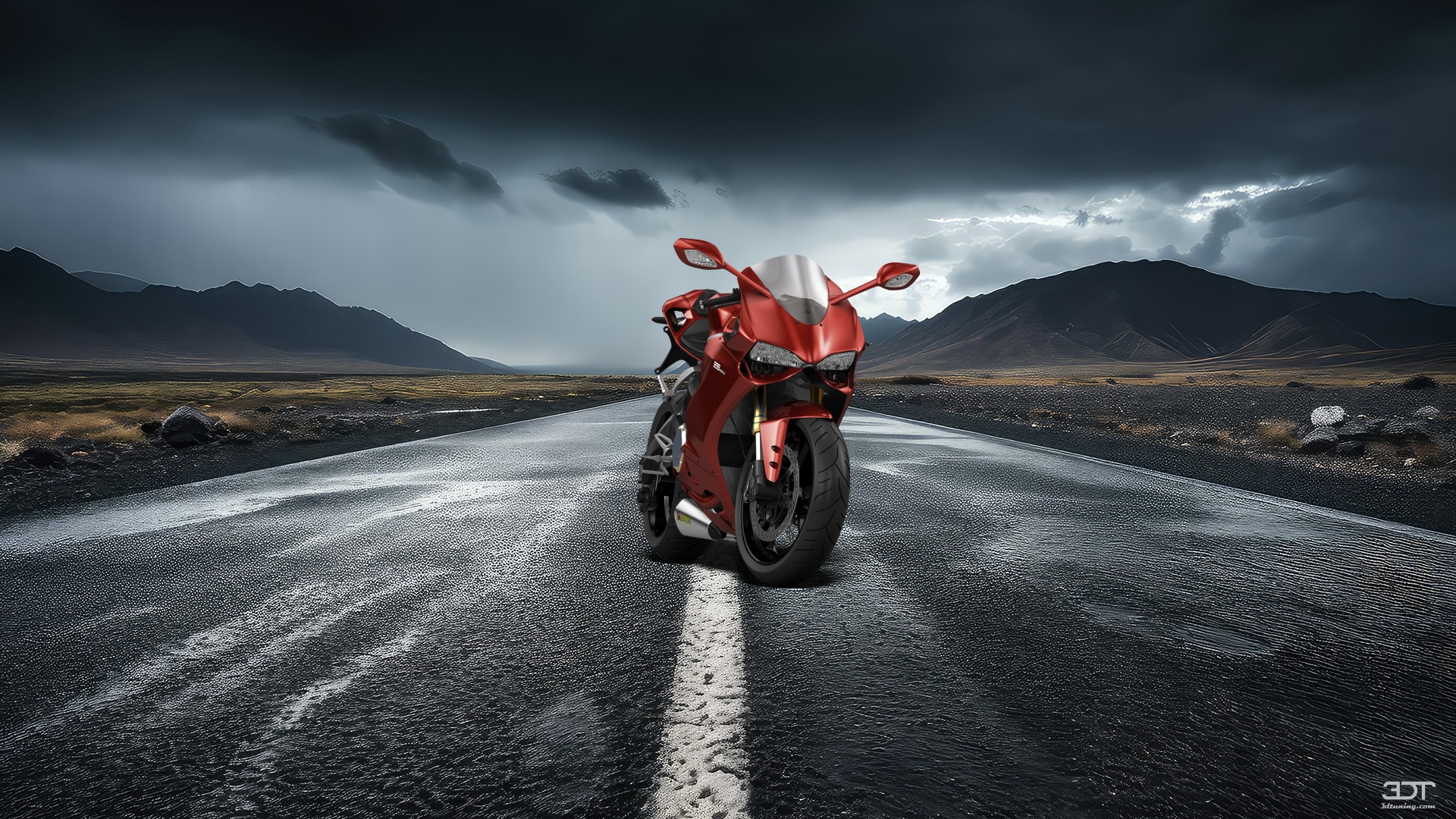 Ducati 899 Panigale Sport Bike 2015 tuning