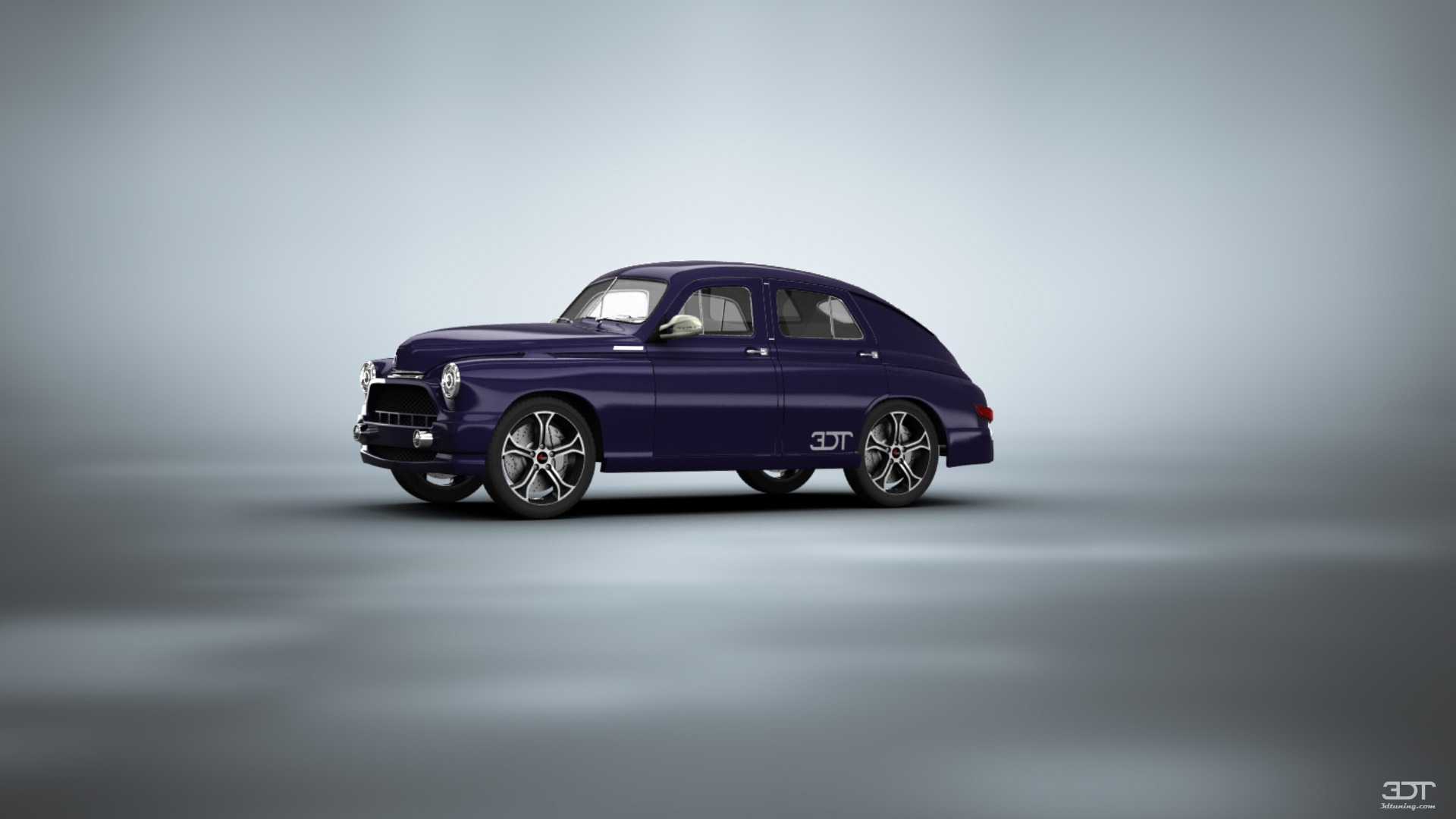 GAZ M20 Pobeda Fastback 1950 tuning