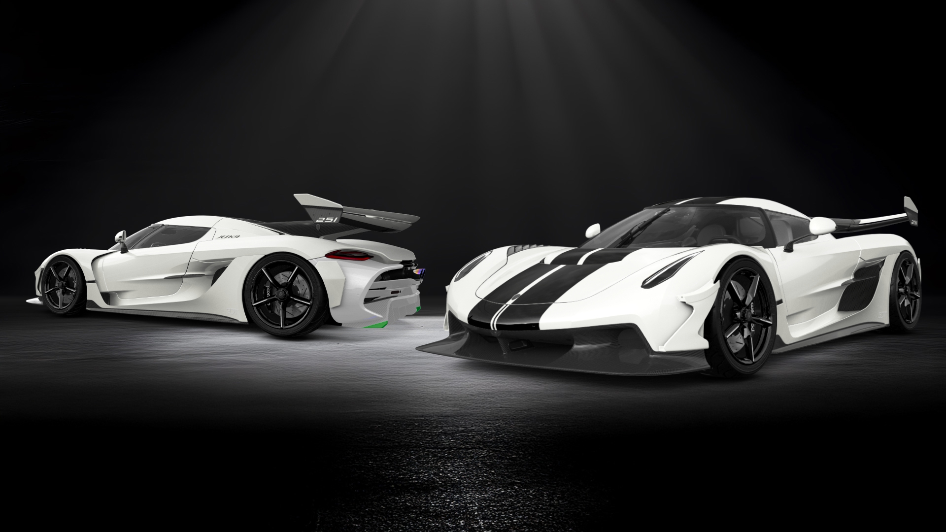 Koenigsegg Jesko 2 door targa top 2020