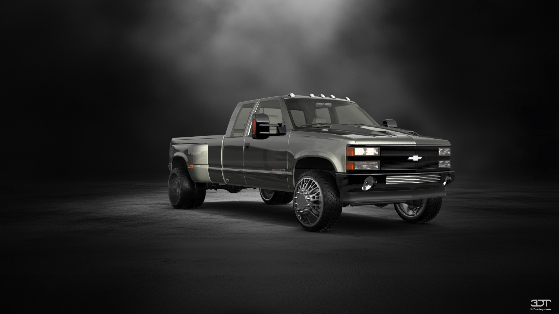 Chevrolet K3500 Extended Cab Pickup Truck 1988