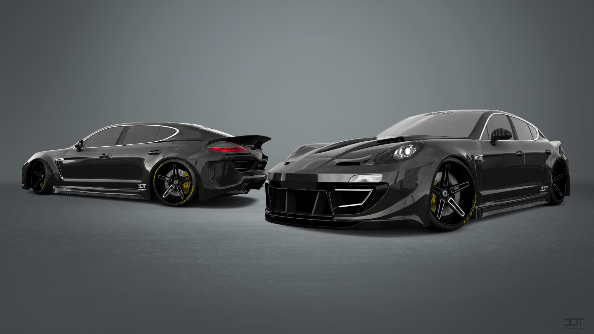 Porsche Panamera 4 door fastback saloon 2011 tuning