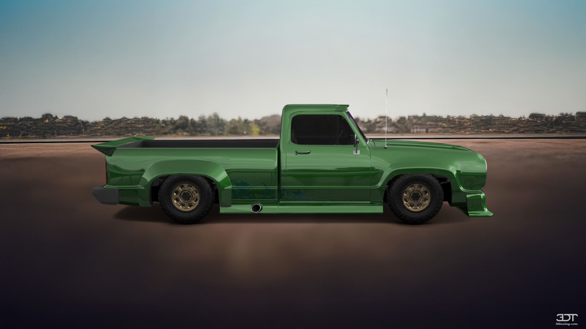 Dodge Power Wagon W200 2 Door pickup truck 1972 tuning