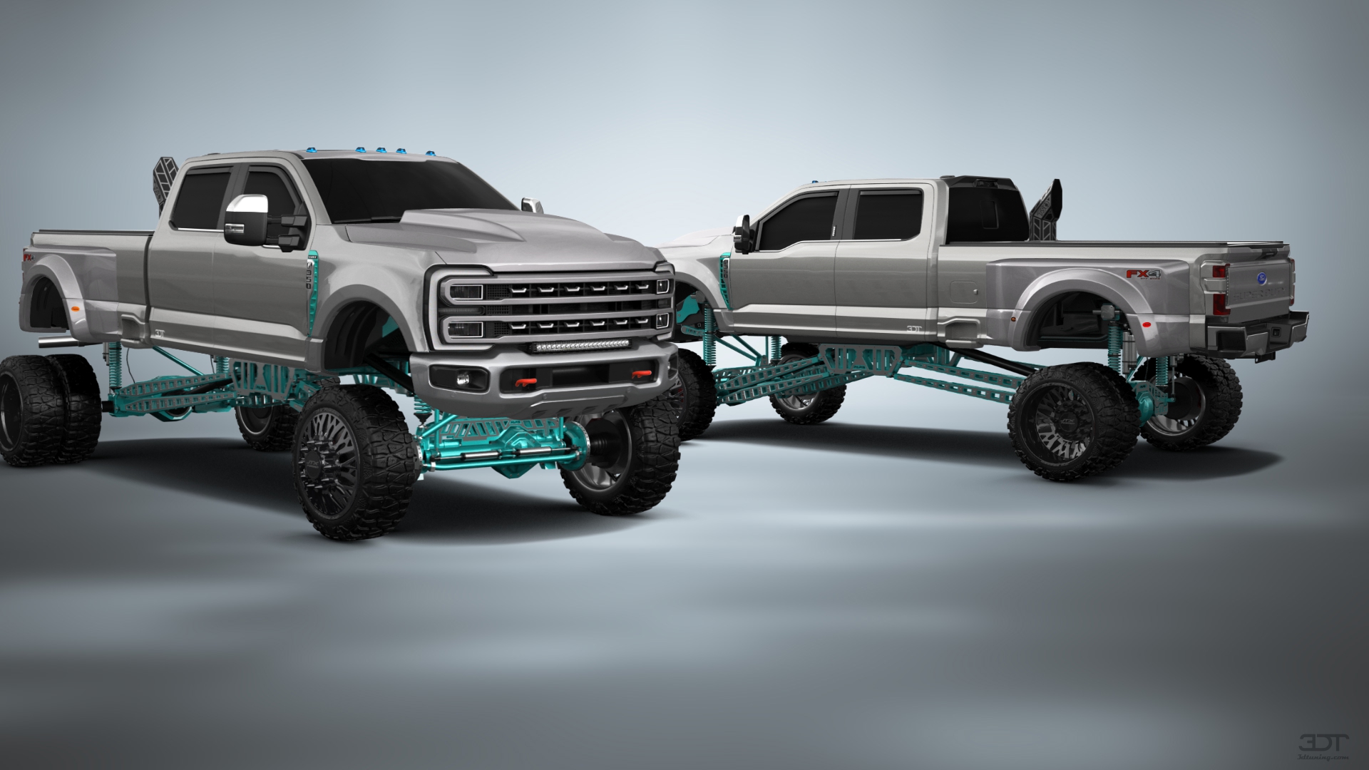 Ford F-350 DRW Crew Cab 4 Door pickup truck 2023 tuning