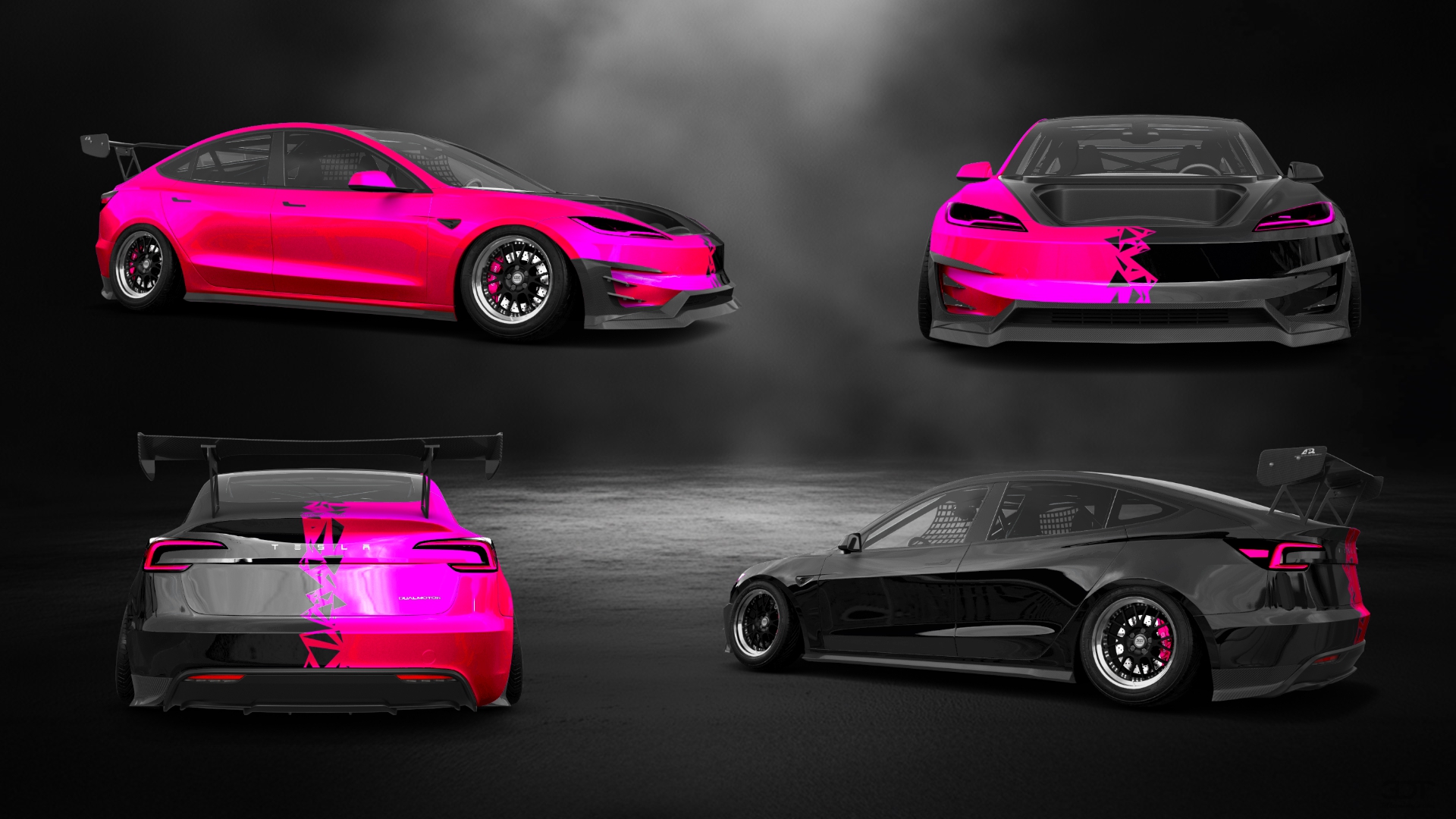 Tesla Model 3 4 Door Saloon 2023 tuning