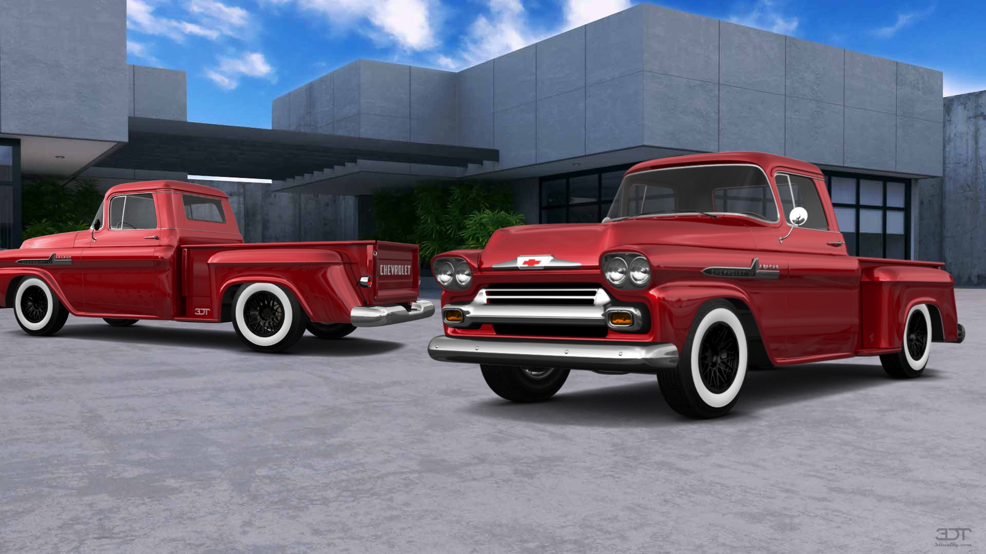 Chevrolet Apache Stepside 2 Door pickup truck 1959