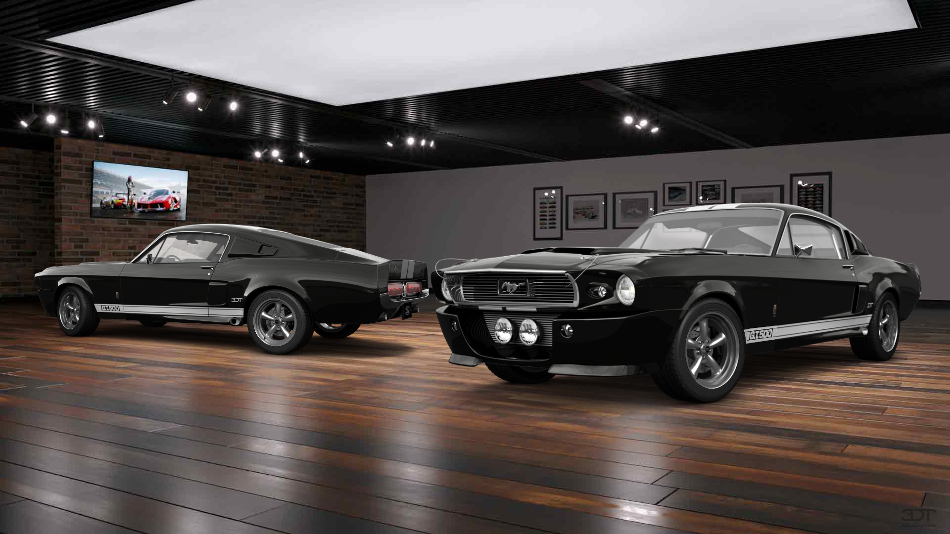 Mustang GT500 2 Door Coupe 1968 tuning
