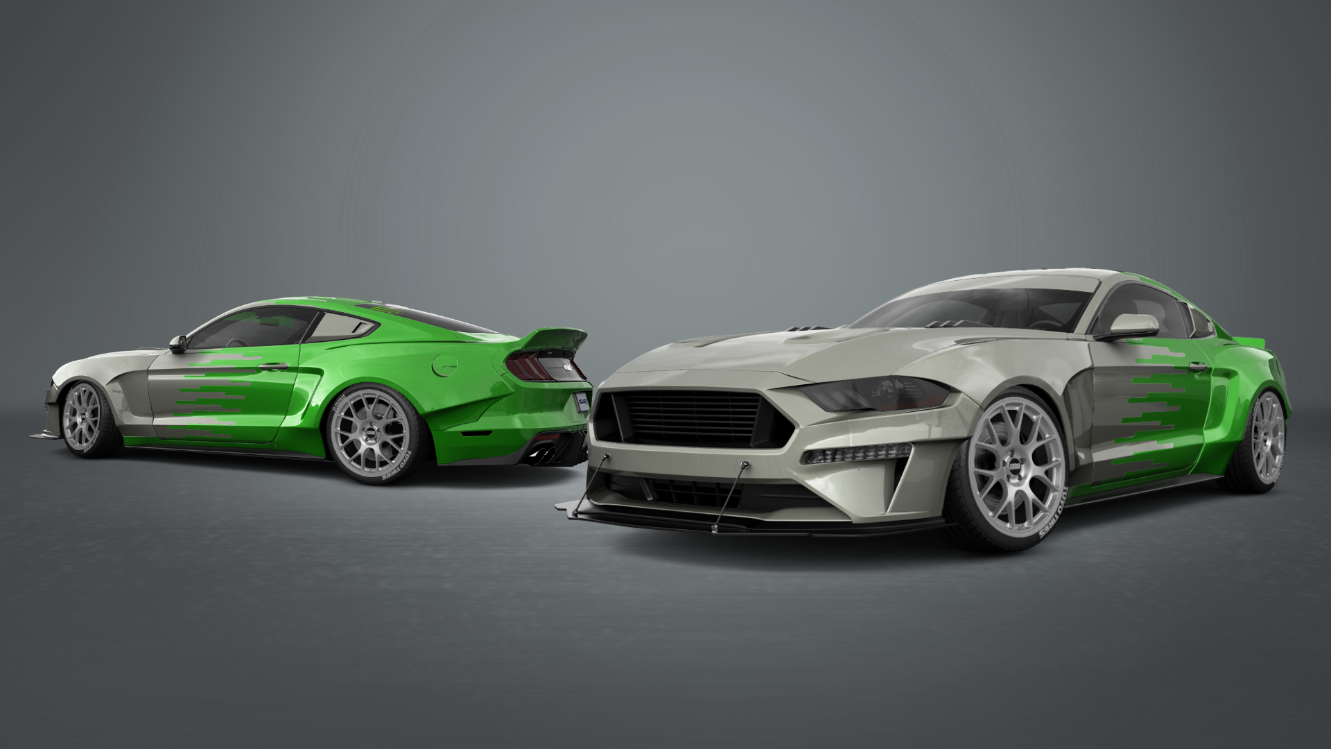 Ford Mustang Ecoboost 2 Door Coupe 2018 tuning