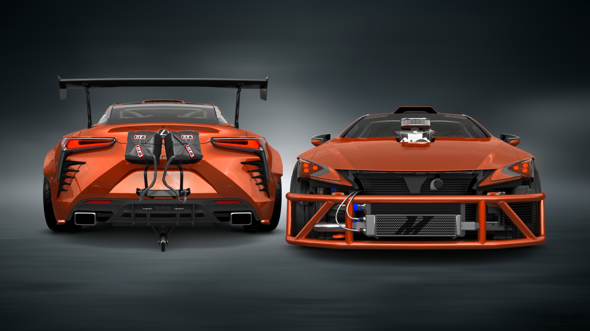 Lexus LC500 2 door fastback coupe 2017 tuning