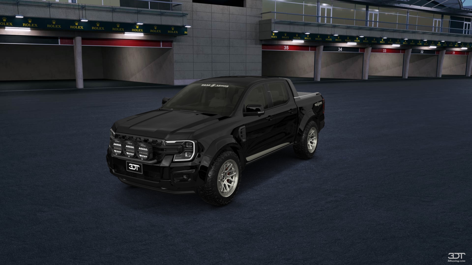 Ford Ranger 4 Door pickup truck 2022 tuning