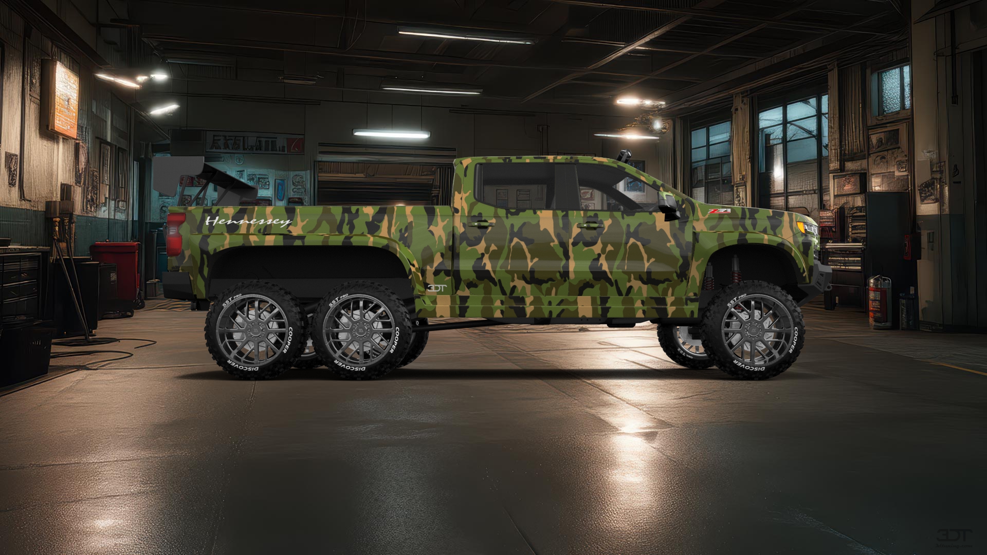 Chevrolet Silverado Hennessey Goliath 6X6 Truck 2020 tuning