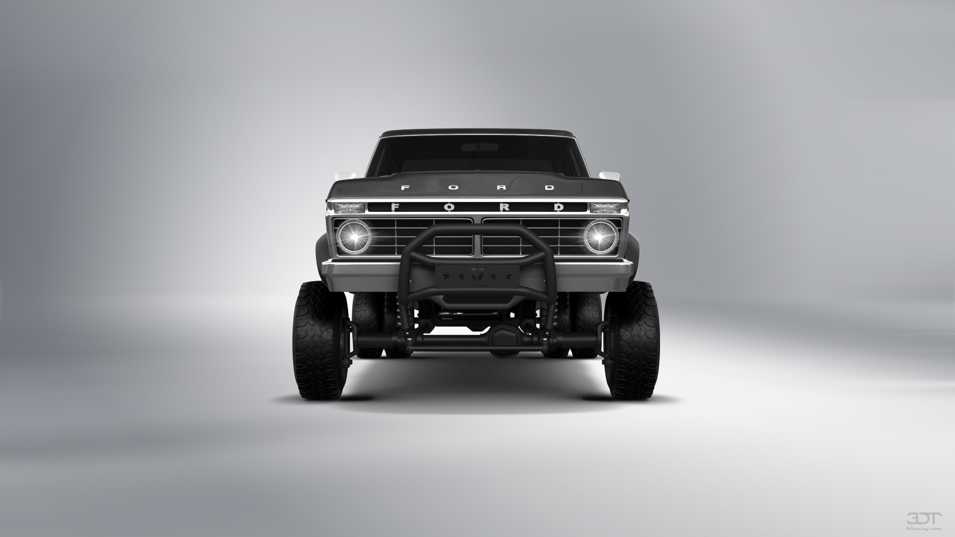 Ford F-350 Dually 4 Door pickup truck 1973