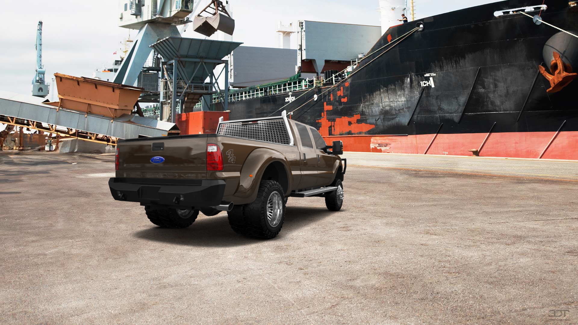 Ford F-350 DRW 4 Door pickup truck 2013 tuning